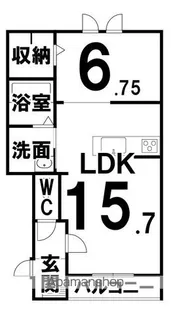 西13南12MS【2階】の間取り